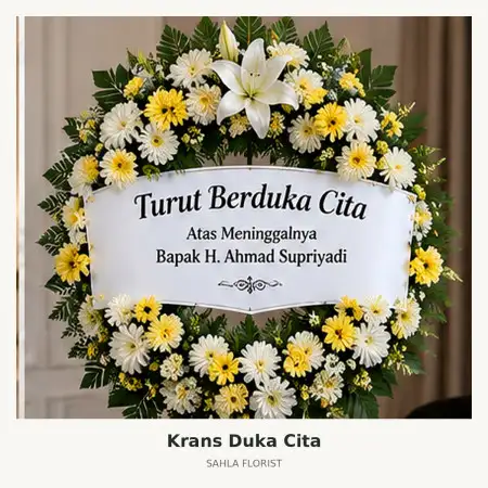 Krans Bunga Duka Siantan Pontianak